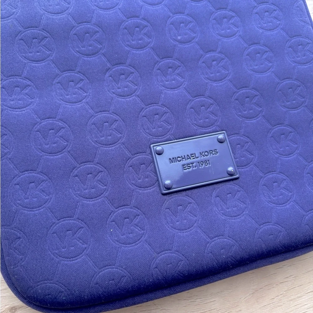Michael Kors‎ Purple Neoprene Ipad Case